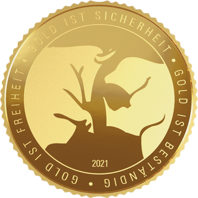 boerse.de-Gold Münze Rückseite